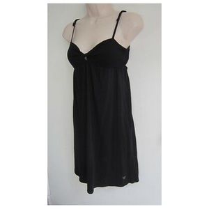 TNA xsmall black tie back dress